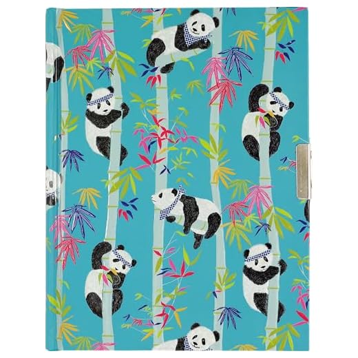 Pandas Locking Journal (Diary, Notebook)