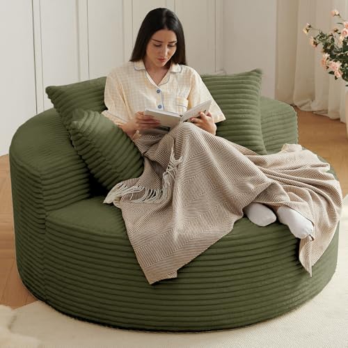 Sillón Lounge Redondo Grande Verde Menta miniatura 1