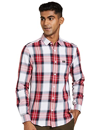 Image of THE Indian Garage CO Men Polycotton Slim Fit Shirt