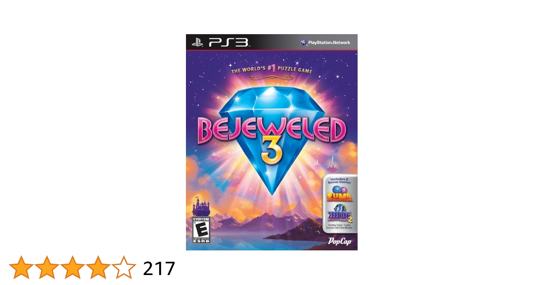 Amazon | Bejeweled 3 W/Zuma & Feeding Frnzy 2 | ゲームソフト