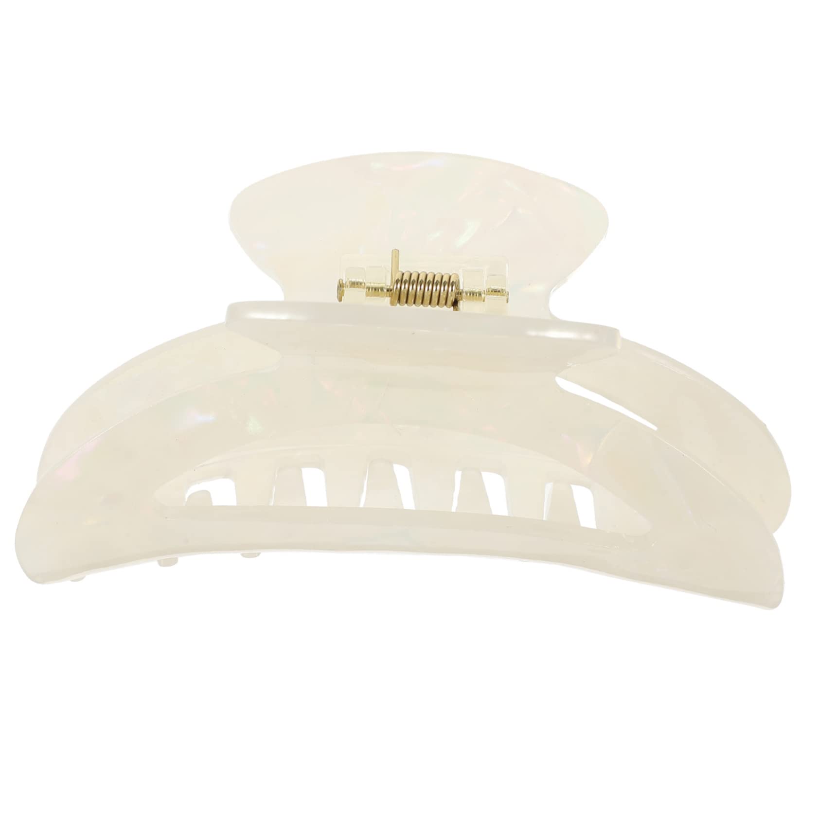 Healeved 4pezzi Fermaglio Per Con Motivo Marmorizzato Clip Jumbo Antiscivolo Per Acconciature Eleganti Accessorio Versatile Per Donne e Ragazze Per Cerimonie e Uso Quotidiano