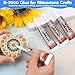 B7000 Glue Clear for Rhinestones, 4pcs 15mL Strong Adhesive B-7000 Jewelry Bead Gem Glue with Precision Tip, Quick Dry Bedazzling Adhesive for Jewelry Making Clothe Fabric Shoes DIY Crafts Nail Art