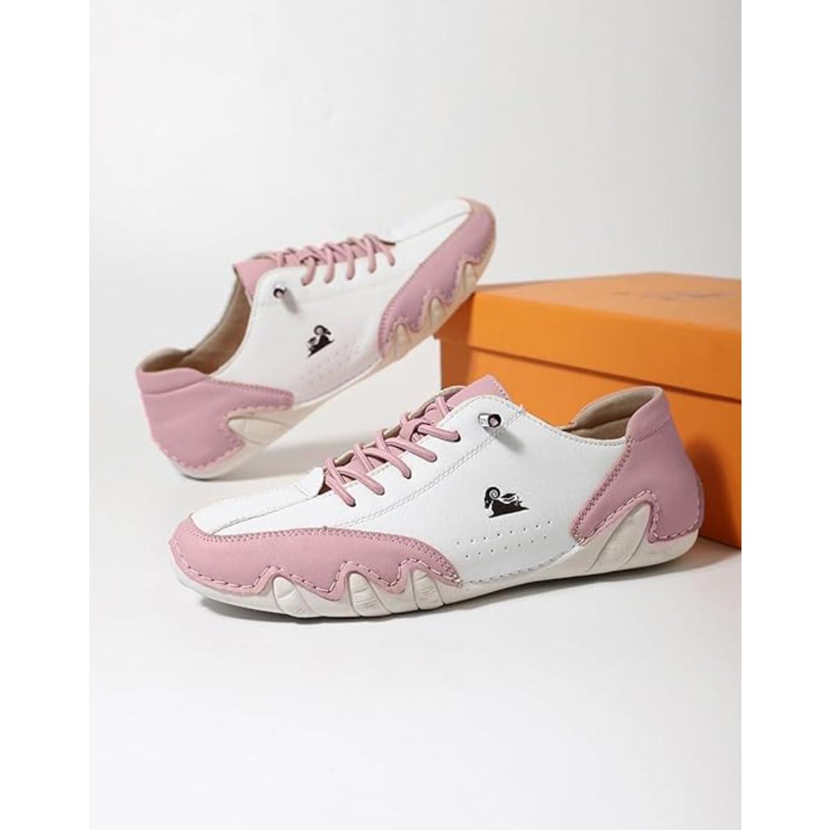 Handgefertigte Leder-Low-Top-Wanderschuhe für Herren und Damen