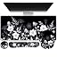 Black White Flowers