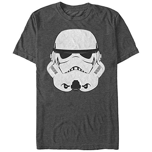 T-Shirt Star Wars Homme grande taille 4XL gris coupe ample confortable