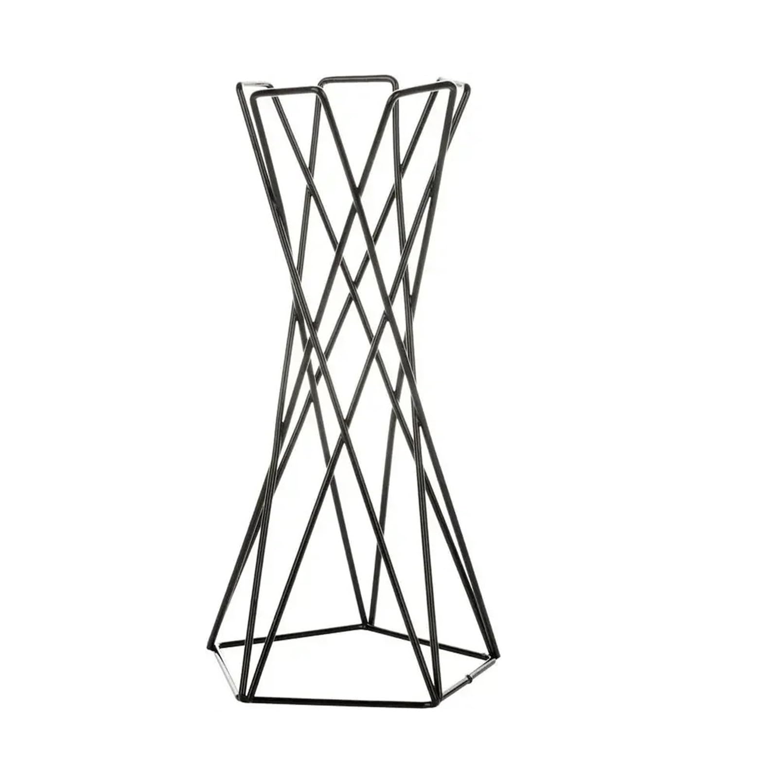 GHHZML Plant Riser Modern Style Iron Art Tabletop Metal Air Plant Holders Stands Containers Flower Racks