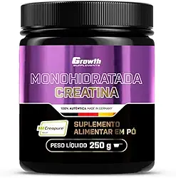 Creatina Growth Monohidratada Creapure 250g