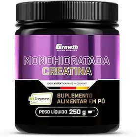 Creatina Growth Monohidratada Creapure 250g