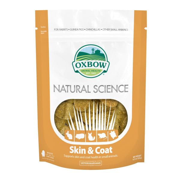 Oxbow Natural Science Skin & Coat Support for Small Animals