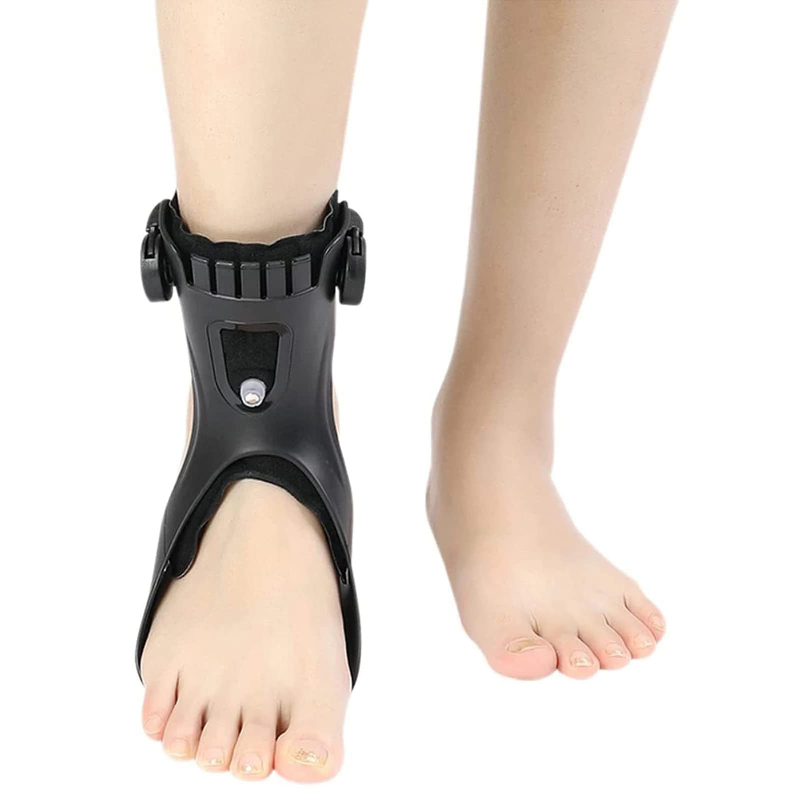 Tutore per Stabilizzazione Articolazione Tibio-Tarsica, Stecca Notturna, Supporto per Cavigliera con Comodo Airbag Gonfiabile, Lesioni Ai Nervi, Posizione del Piede