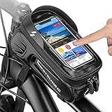 【Einfach zu installieren 】3 Gurte machen die PELLOR fahrrad handytasche einfach zu installieren oder zu lösen. Die Klettbänder hinten und unten können nach Bedarf so eingestellt werden, dass sie Ihr Fahrrad festhalten, damit es nicht wackelt. Auch auf unebenen Bergstraßen kann unsere Fahrradtasche stabil bleiben.