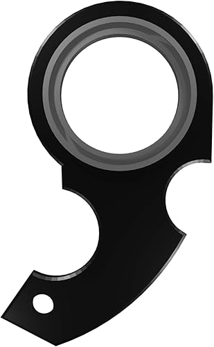 Karambit Llavero Spinner Fidget Toy - Diámetro interior mejorado de 0.787 in