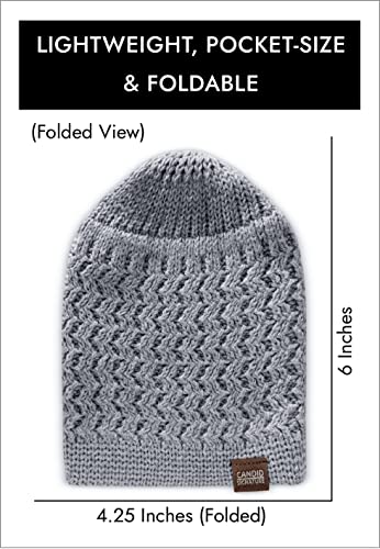 Image of Zigzag Knit Breathable Skull Caps for Men & Women