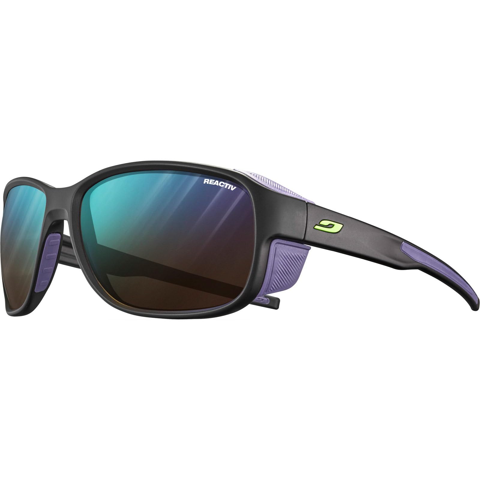 Julbo Lunettes de soleil - MONTEBIANCO 2 - Hommes - Noir/​Violet - Photochromique 2 <> 4