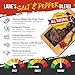 Lane's Coarse Salt and Pepper 50/50, 12.5 oz - Classic Blend of Kosher Salt & Coarse Black Pepper 16 Mesh for Cooking & Grilling - Seasoning for Meats, Vegetables & More, Gluten-Free, Made in USA