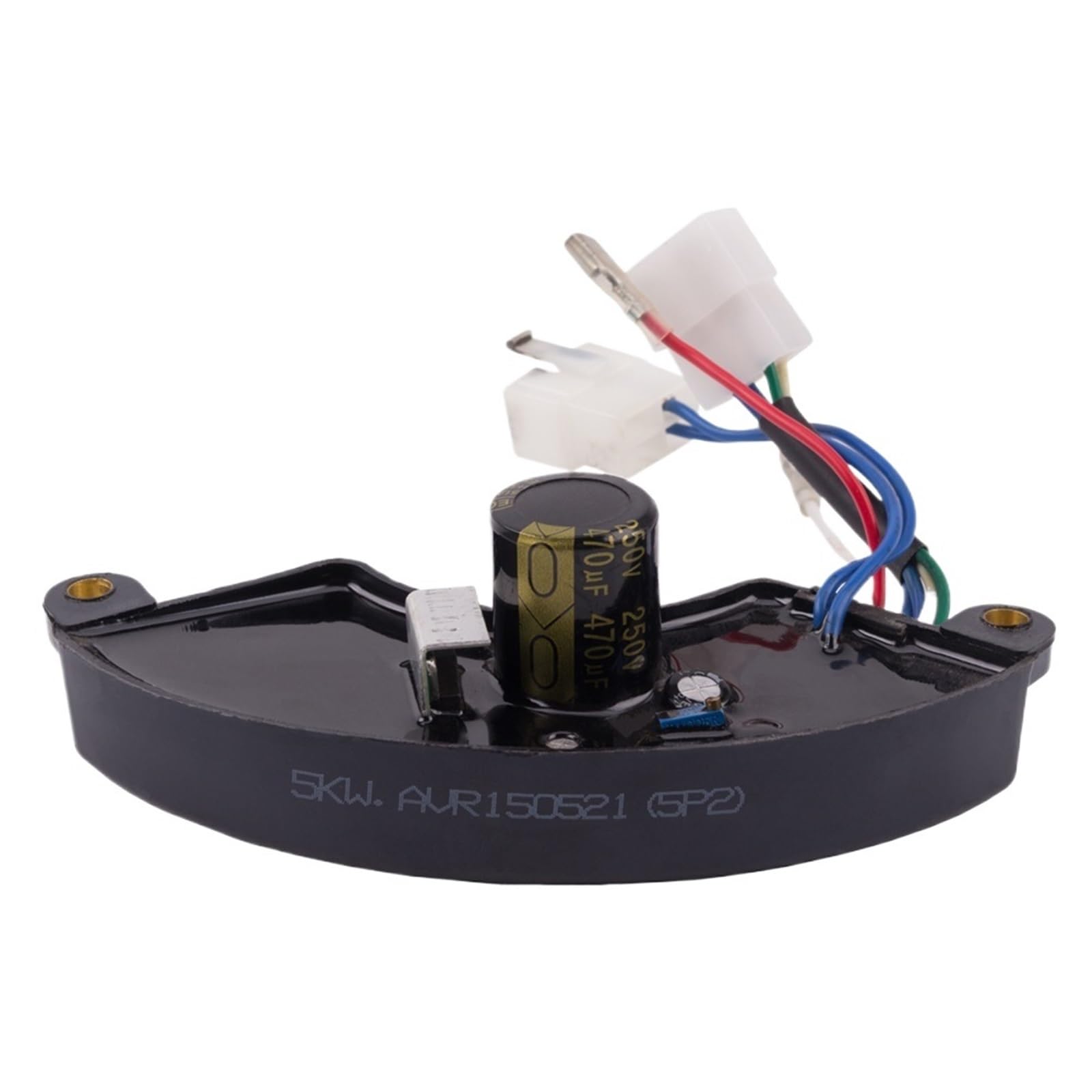 Regulador de Voltaje automático trifásico 5kw 7.5kw Piezas de Gasolina Regulador de Voltaje Ajustable automático Generador de Gasolina Estabilizador 380v 8 Cables(3 Phase 5kw avr)