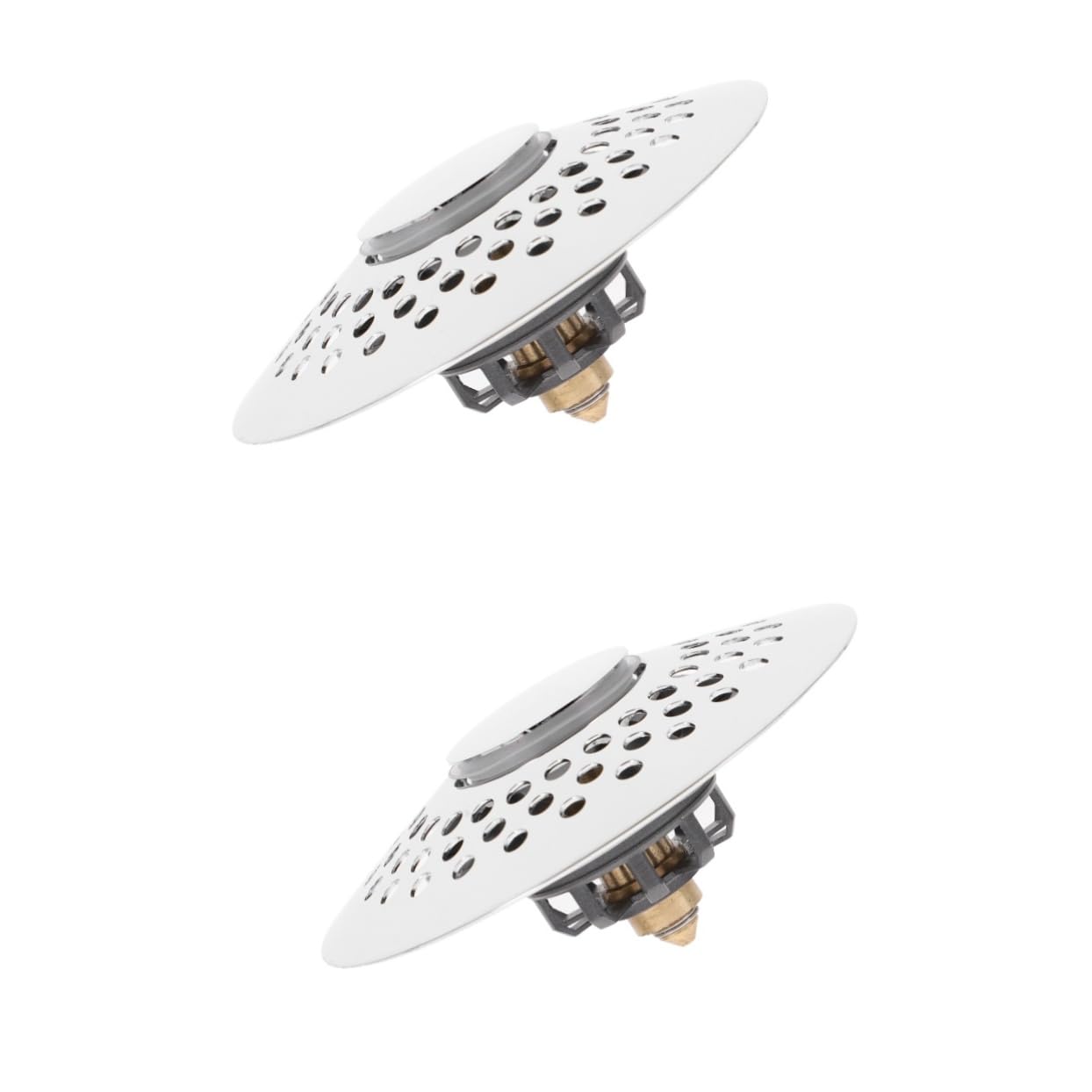 2 Pezzi Tappi Per Lavandino Con Nucleo Rimbalzante Per Vasca Da Bagno Tappo Di Scarico Universale Per Vasca Da Bagno Tappo Per Vasca Tappo Per Vasca Tappo Per Filtro Tappo Di