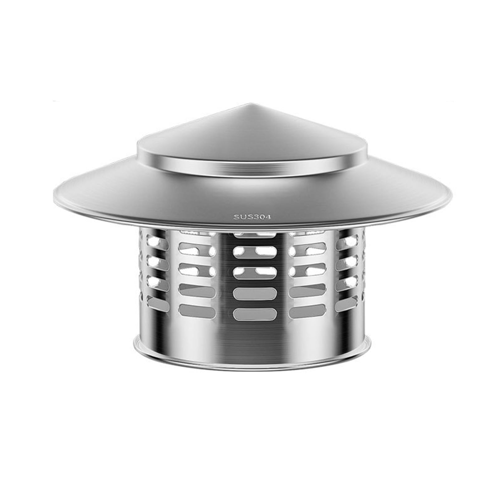 Sombrerete extractor para chimenea de 11 cm que soluciona los problemas de humedad y viento inverso