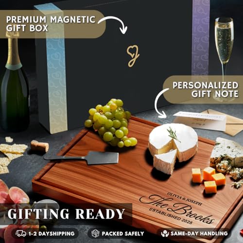 Tabla de cortar rectangular de madera personalizada miniatura 6