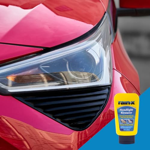 Image of Rain-X Headlight Restorer (148ml) | Car Headlight Cleaner & Polish | Removes Dullness & Yellowing | Restores Clarity for Improved Visibility | Easy-to-Use Headlight Cleaning Solution
