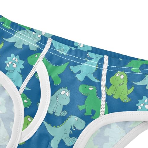 Boys Underwear Cotton Kids Briefs Soft Toddler Underwear Briefs 2T-8Y4