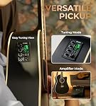 Vangoa 12 String Guitar, Twelve String Acoustic Electric Cutaway Guitarr Bundle for Beginner Adults, Teens, Spruce Top, Bone Nut, Upgraded Starter Kit, Black Matte