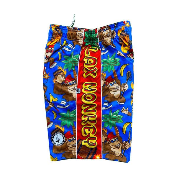 Flow Society Lax Monkey Boys Athletic Shorts2