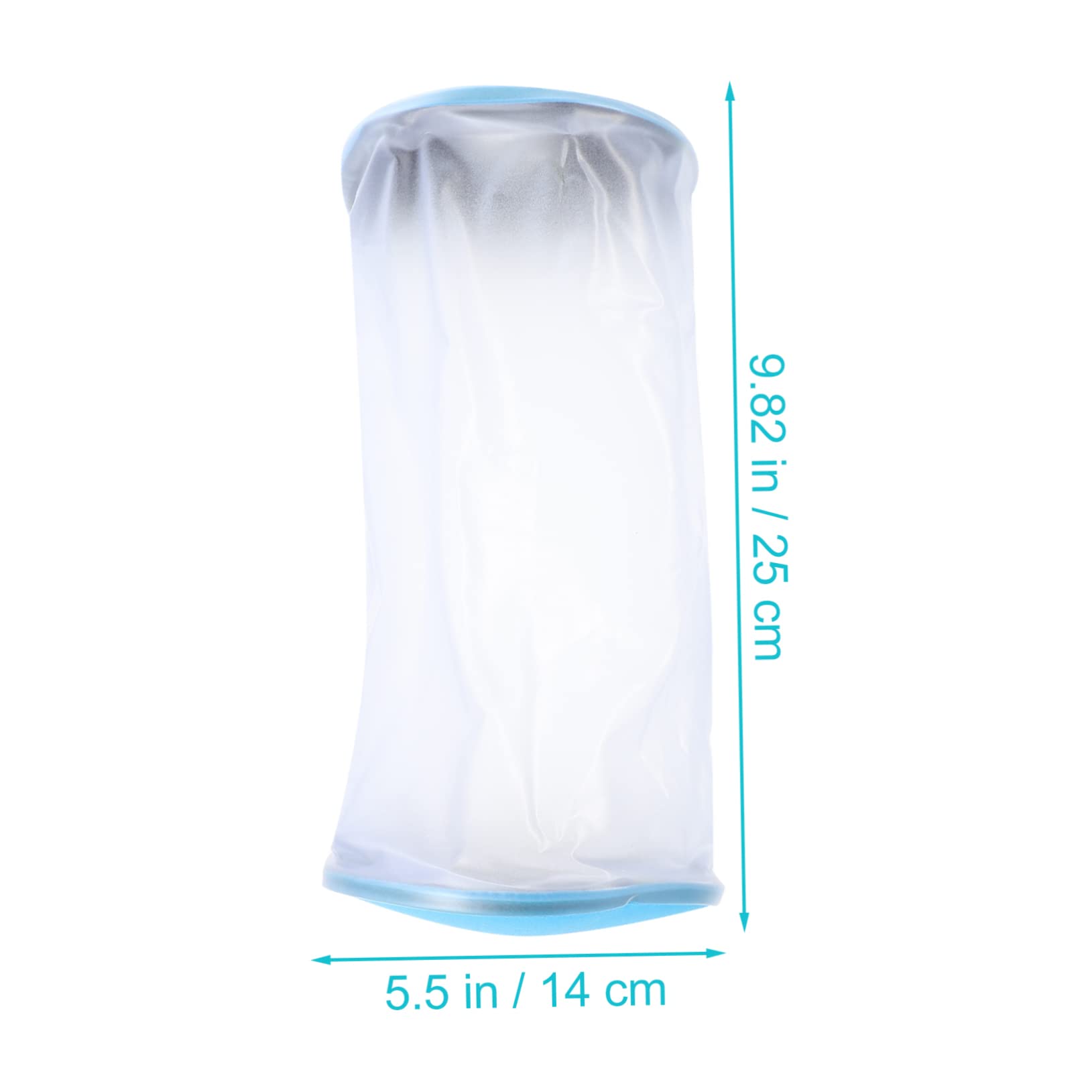 Healeved 1pc Shower Guard Waterproof Bandage Reusable Cast Protector Arm Sleeve for Shower Waterproof Hand Protector Shower Arm Cast Sleeve Broken Arm Shower Bag Arm Cast Protector Blue PVC