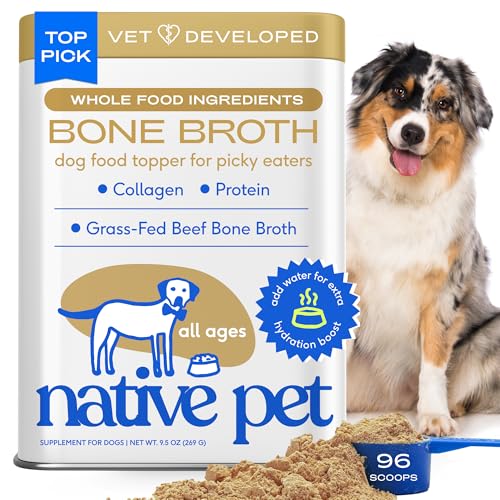 Native Pet Bone Broth for Dogs and Cats - Made