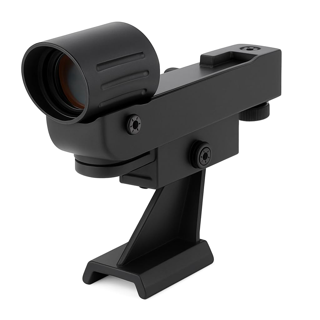 Chercheur de Télescope, Viseur avec luminosité Réglable par Point LED, Pointeur étoile à Alignement Rapide, pour Télescopes 80 90 130EQ