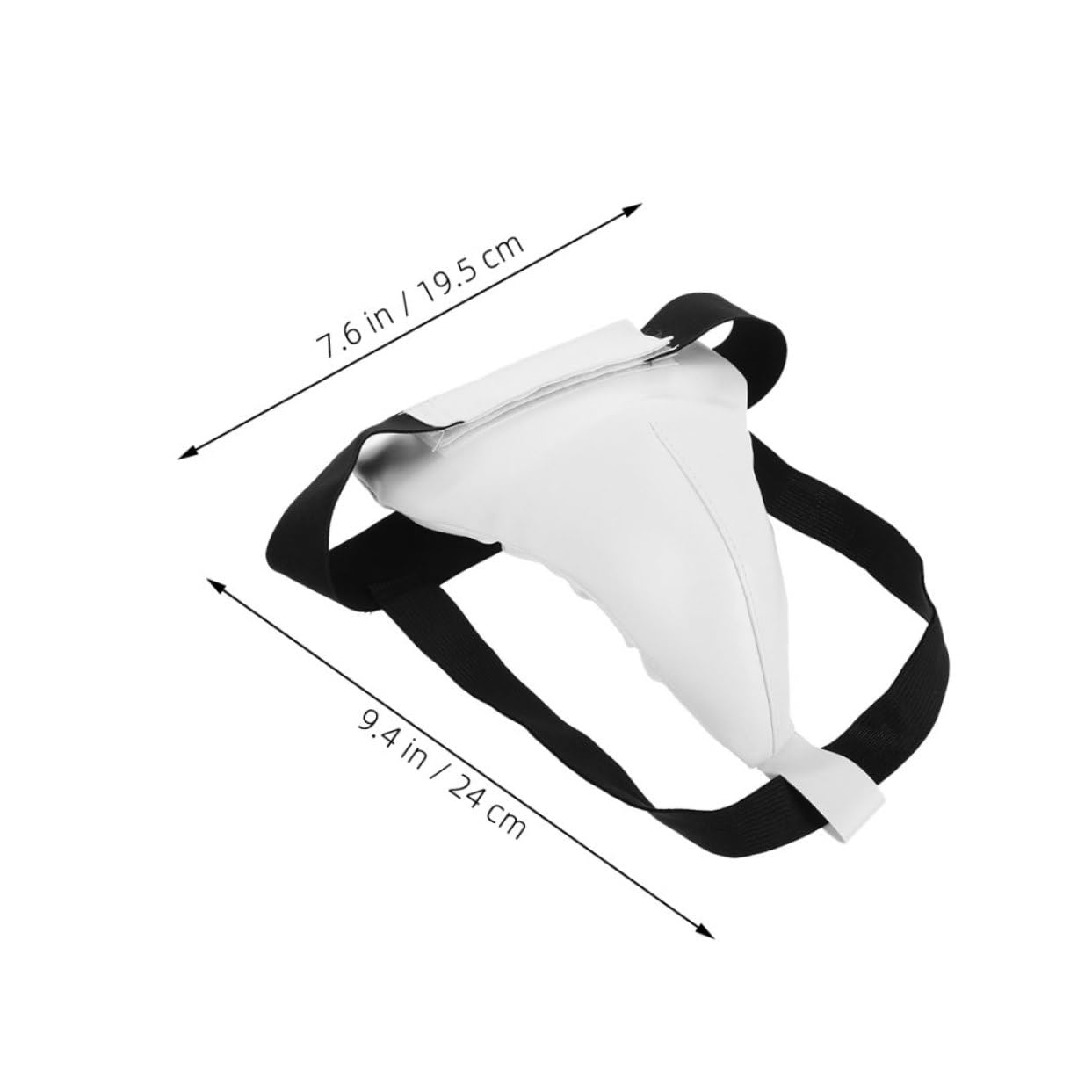 BESTonZON Wear Resistant Groin Guard for Men Adjustable Elasticity Crotch Protector Breathable Crotch Guard for Martial Arts Boxing and Sparring Comfortable Fit for Training and Combat