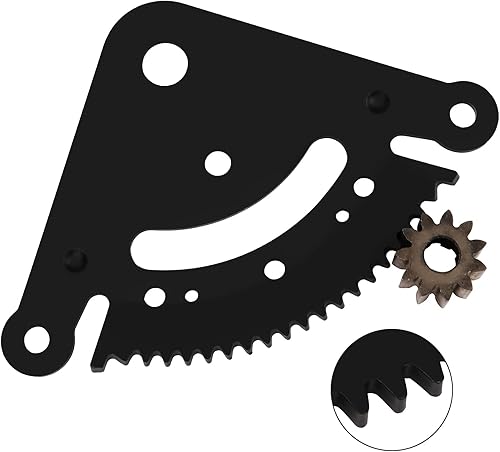 Miniatura 6 de Kit de engranajes de dirección de 19 dientes compatible con John Deere Lawn Tractor John Deere D100 D105 D110 D120 D125 D130 D140 D150 D160 D170 con