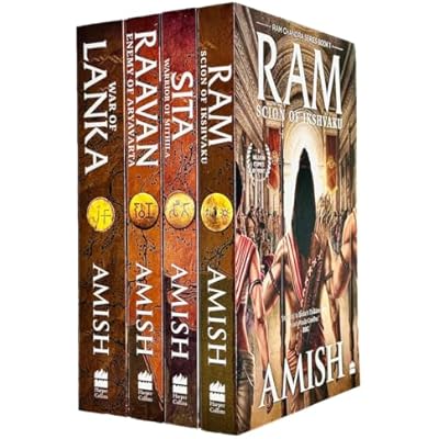 Amish Tripathi Ram Chandra Series Collection 4 Books Set