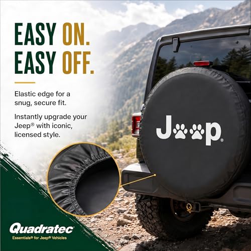 Quadratec Officially Licensed Spare Tire Cover