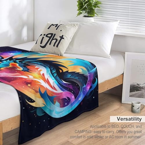 Couverture dragon impression 3D en flannel, couvre-lit et linge de lit - 7