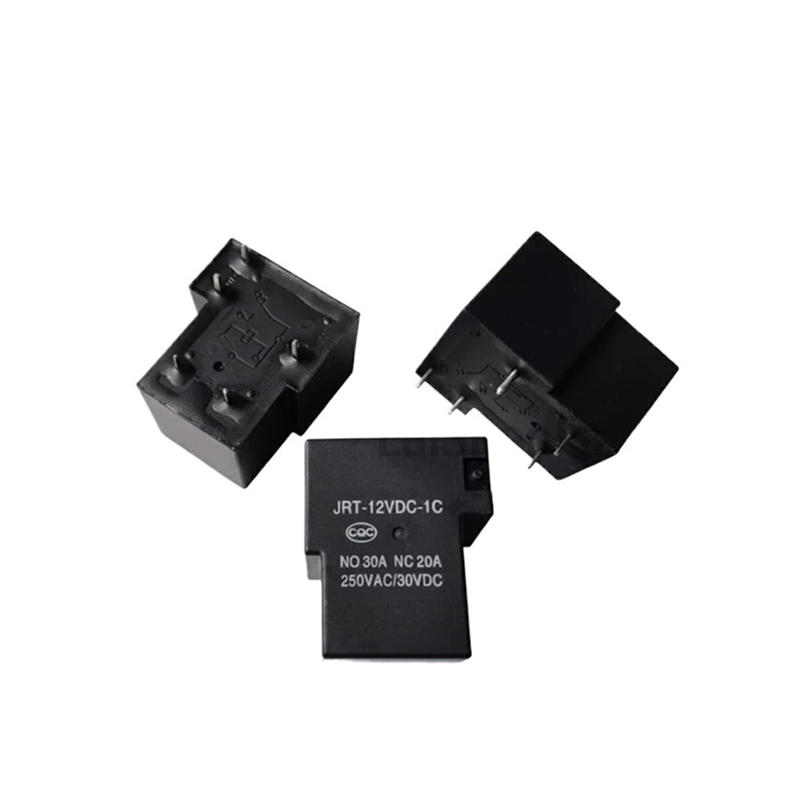 K66SIYV5KY 2PCS JRT-12VDC-1C Relay 5-pin 30A One on Off