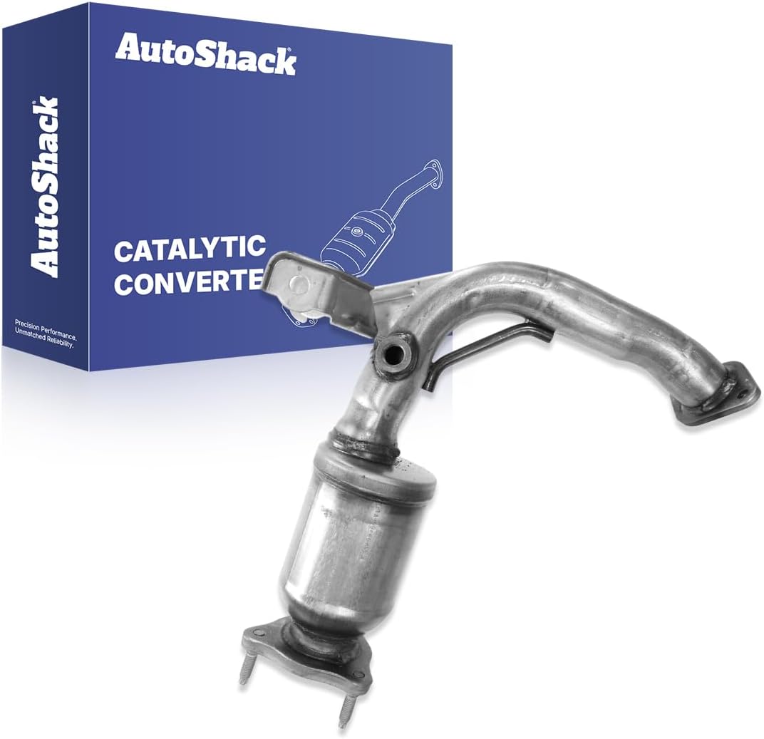 AutoShack Front Catalytic Converter Exhaust Pipe Direct Fit Replacement for 2008 2009 2010 2011 2012 Chevrolet Malibu 2009 Saturn Aura 2.4L FWD (EPA Compliant) EMCC26579