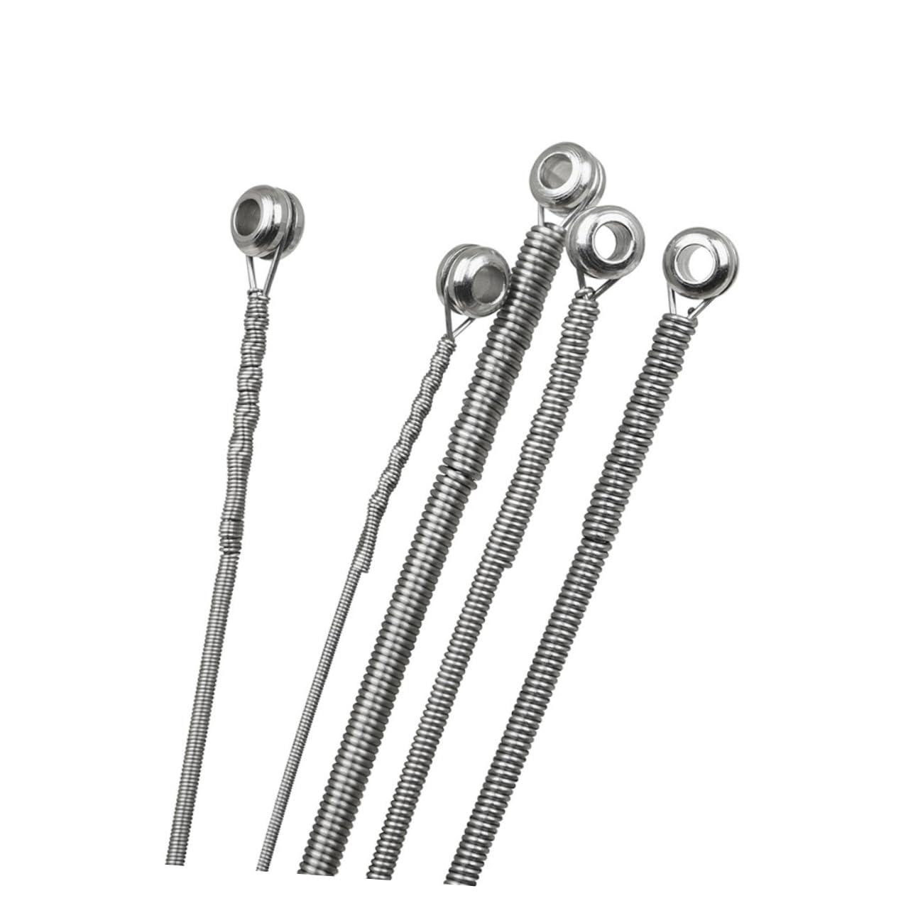 5pezzi Corde Per Basso Elettrico Nichelato Da Lega Ad Alta Carbonio Accessori Per Strumenti Musicali Resistente All Usura e Facile Da Usare