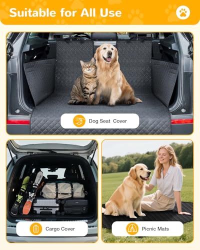 Lekespring Waterproof Car Boot Liner – Heavy Duty Quilted Trunk Mat with Non-Slip Backing – Full Coverage Boot Protector for SUV, Estate & Hatchback – Easy to Install & Clean - Image 7