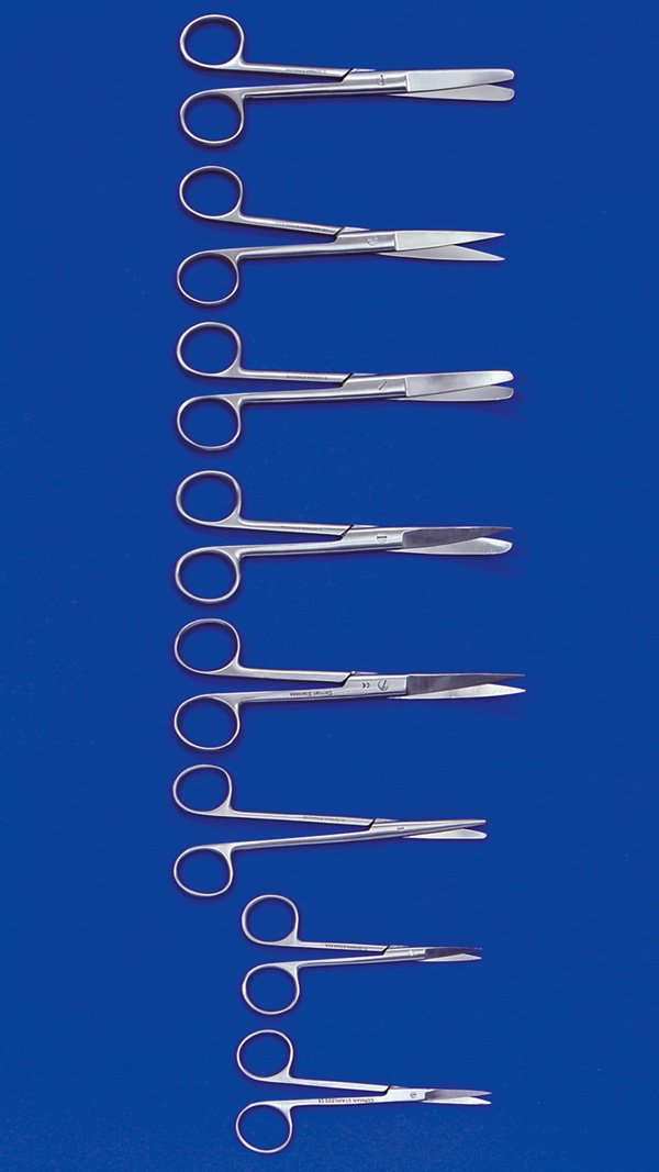 SLM 005055 Ciseau à Dissection en Acier Inox, Longueur 16 cm