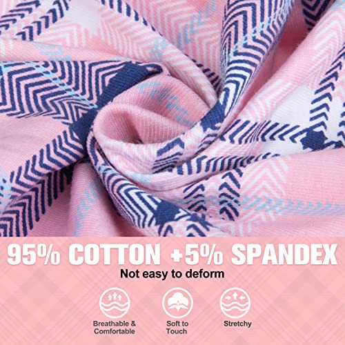 Beautyzoo Dog Clothes For Small Medium Dogs, Pet T Shirts Cotton Stretchy Dog Shirts For Spring Summer Days, Puppy Clothes Vest Size Xs S For Boy Or Girl Outfit Apparel Pink Brown #TOP4