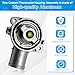 902-3036 Upgrade Aluminium Engine Coolant Thermostat Housing Assembly for Chrysler 200 Town&Country Dodge Avenger Journey Ram C/V ProMaster 1500 2500 3500 Jeep Cherokee 5184570AH 68136754AA 5184570AJ