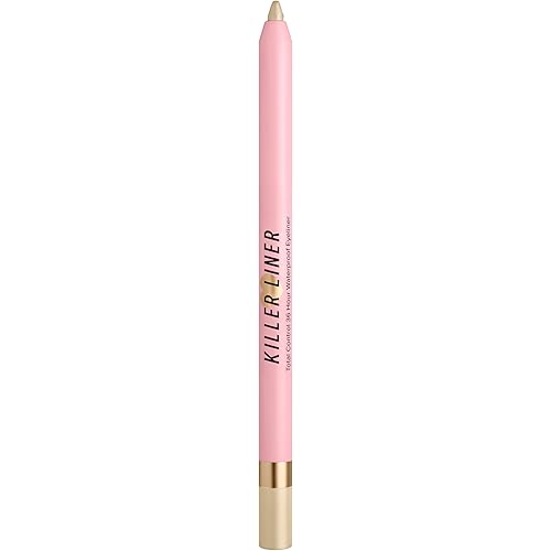 Too Faced Killer Liner 36-Hour Gel Eyeliner Pencil | Long Lasting, Waterproof, Non-Flaking Eyeliner Pencil, 0.04 Ounce