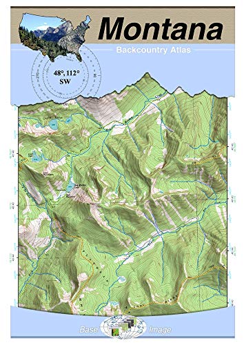 48°112° SW - Valier, Montana Backcountry Atlas (Topo) (Montana Backcountry Atlas A4 25000 Scale)