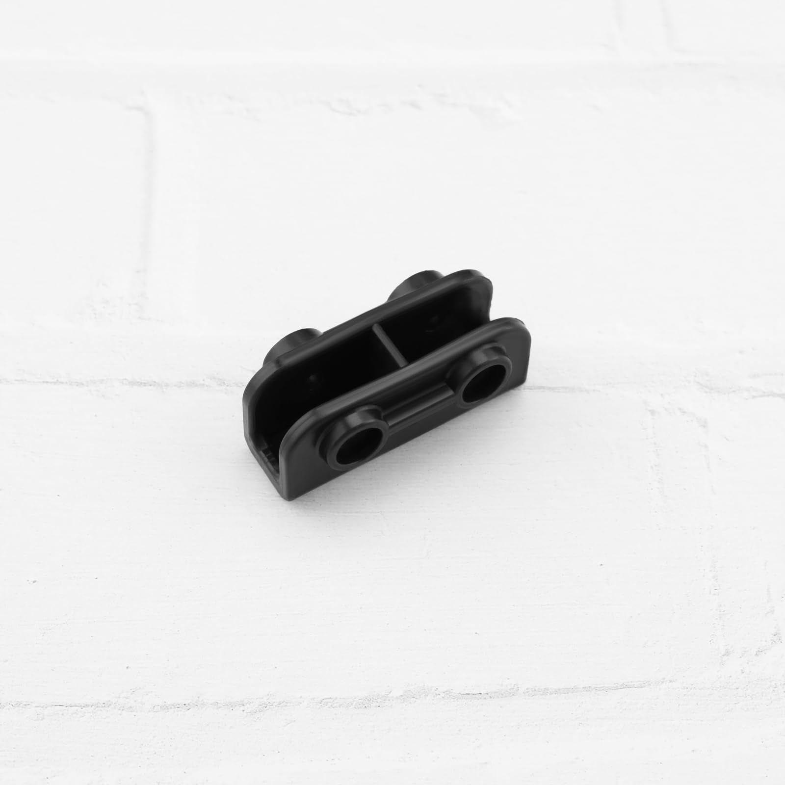 Lot de 4 supports rectangulaires à 2 voies pour tonnelle - Connecteur de mât de tente - Pour auvent, tonnelle, tente, équipement d'extérieur