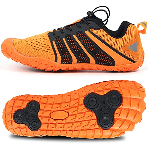Image of Oranginer Men's Barefoot Shoes - Big Toe Box - Minimalist Cross Training Shoes for Men