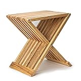 Diseño formal: madera estable y aspecto de diseño. Esta mesa de café atrae sus fuerzas: un carácter individual y una buena capacidad de carga de hasta 100 kg.