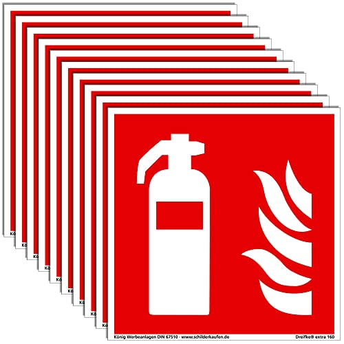 Panneaux phosphorescents PVC Dreifke Extra 160 de sécurité incendie ISO 7010