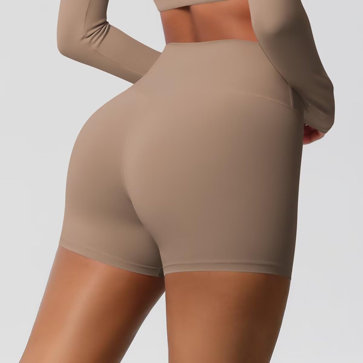 Sports Shorts for Women High Waisted 2026 Summer Fashion Clothing 4 in Inseam Biker Shorts - Image 3