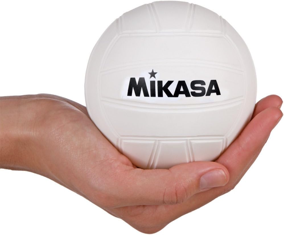 Mikasa Sports USA Promotional Mini Volleyball, White, 4"